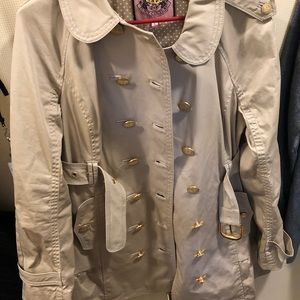 Juicy couture trench coat